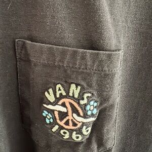 Vans Classic Black Pocket Tee